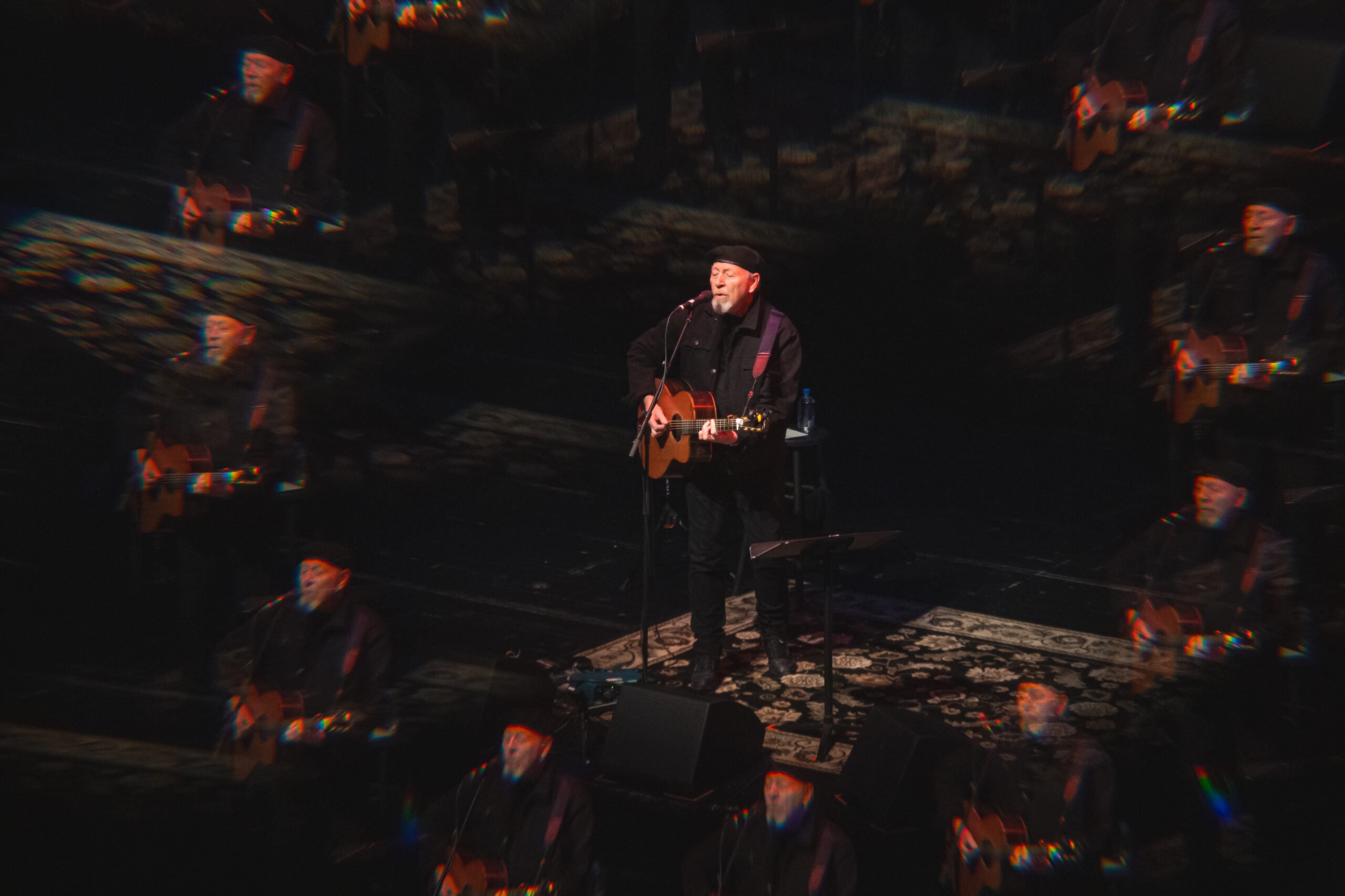 Richard Thompson performs at Sunoco Performance Theater on Sunday, February 23, 2025. Photo by Michael Yatsko.