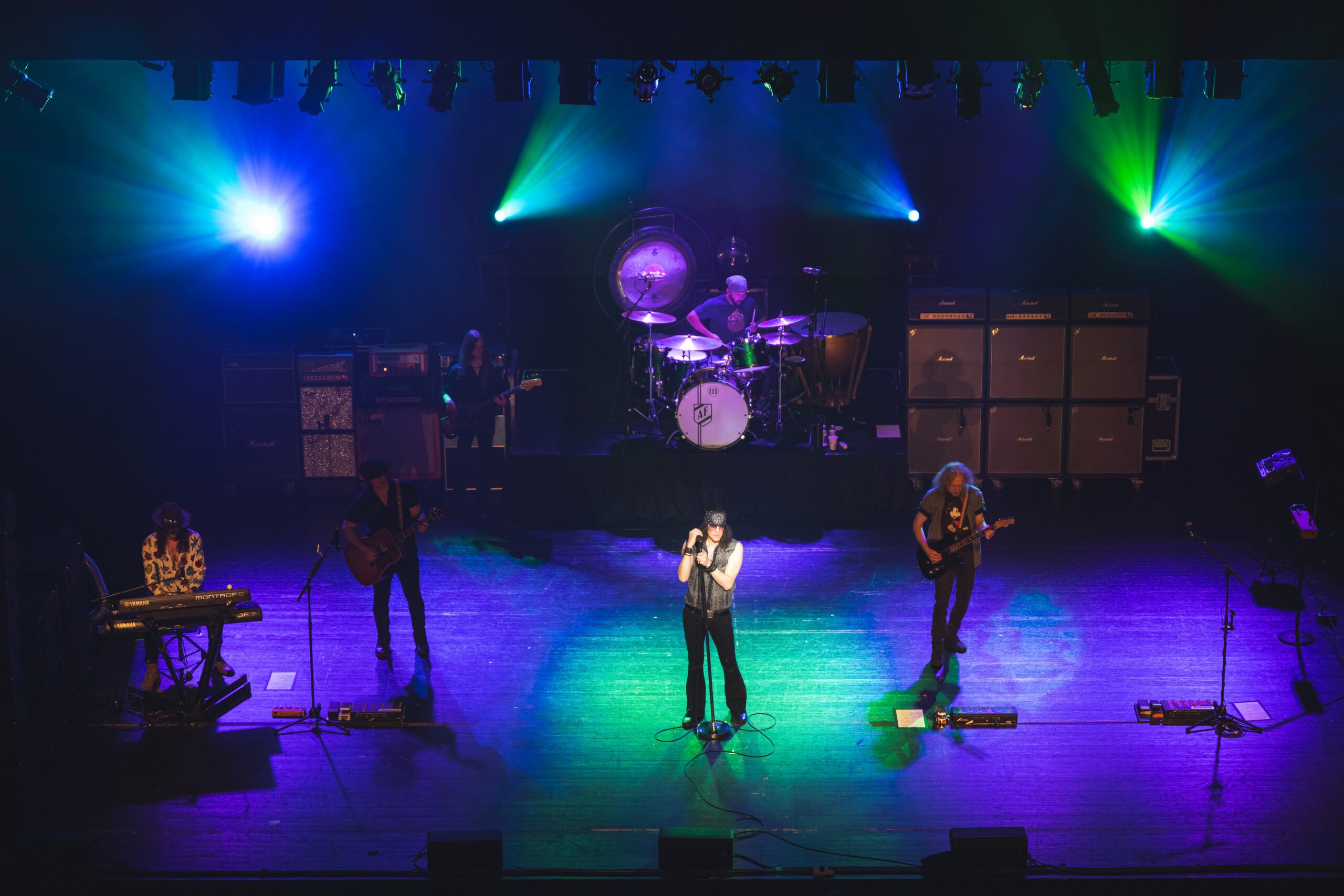 Get The Led Out performs at Sunoco Performance Theater on February 28, 2025. Photo by Michael Yatsko.
