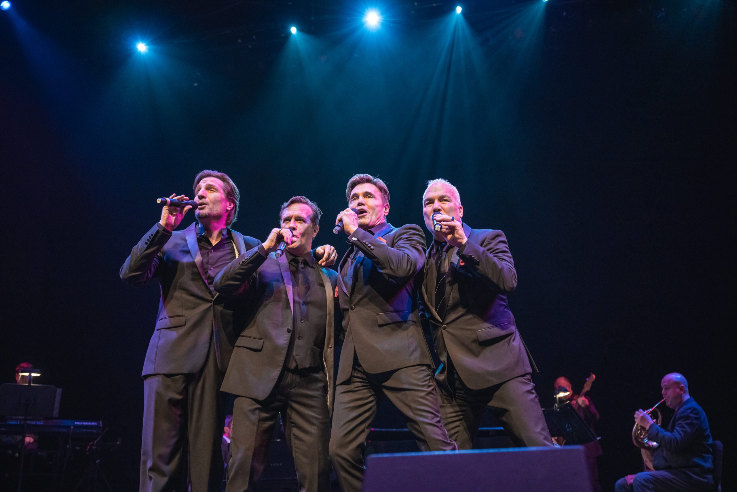 The Four Phantoms in Concert perform at Sunoco Performance Theater on Friday, March 28. Photos by Michael Yatsko.