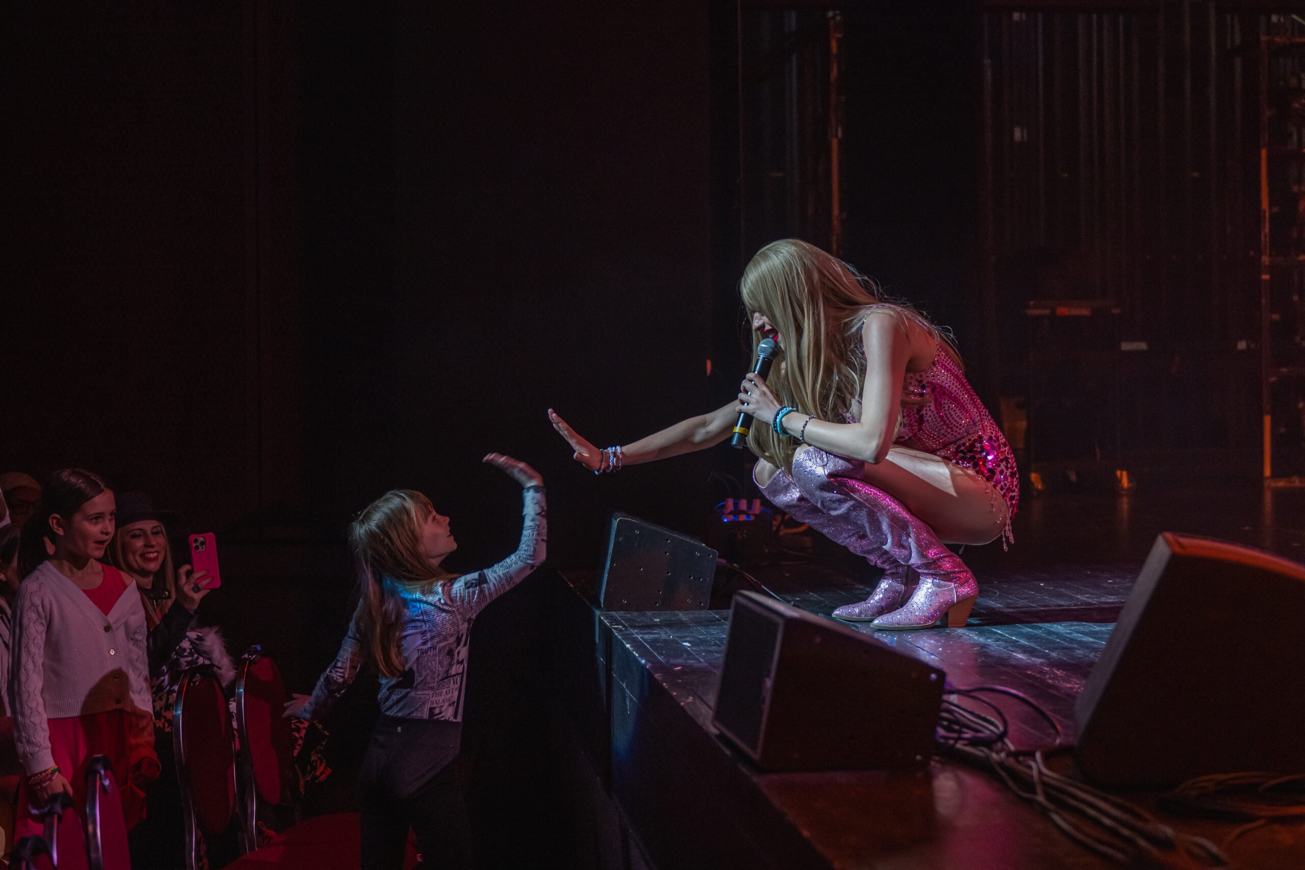 Let's Sing Taylor at Sunoco Performance Theater on February 15, 2025. Photo by Michael Yatsko.