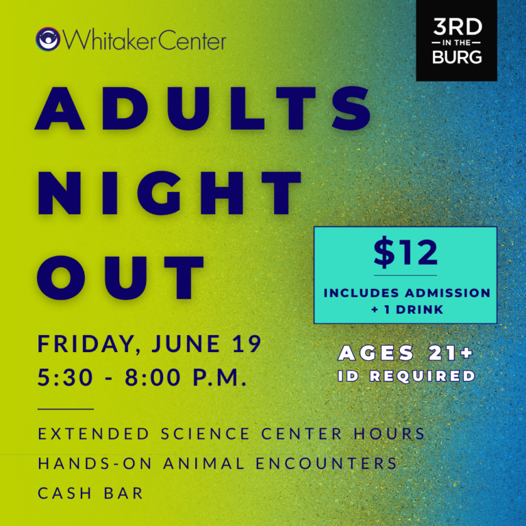 Adults Night Out - A 21+ Event at Whitaker Center.