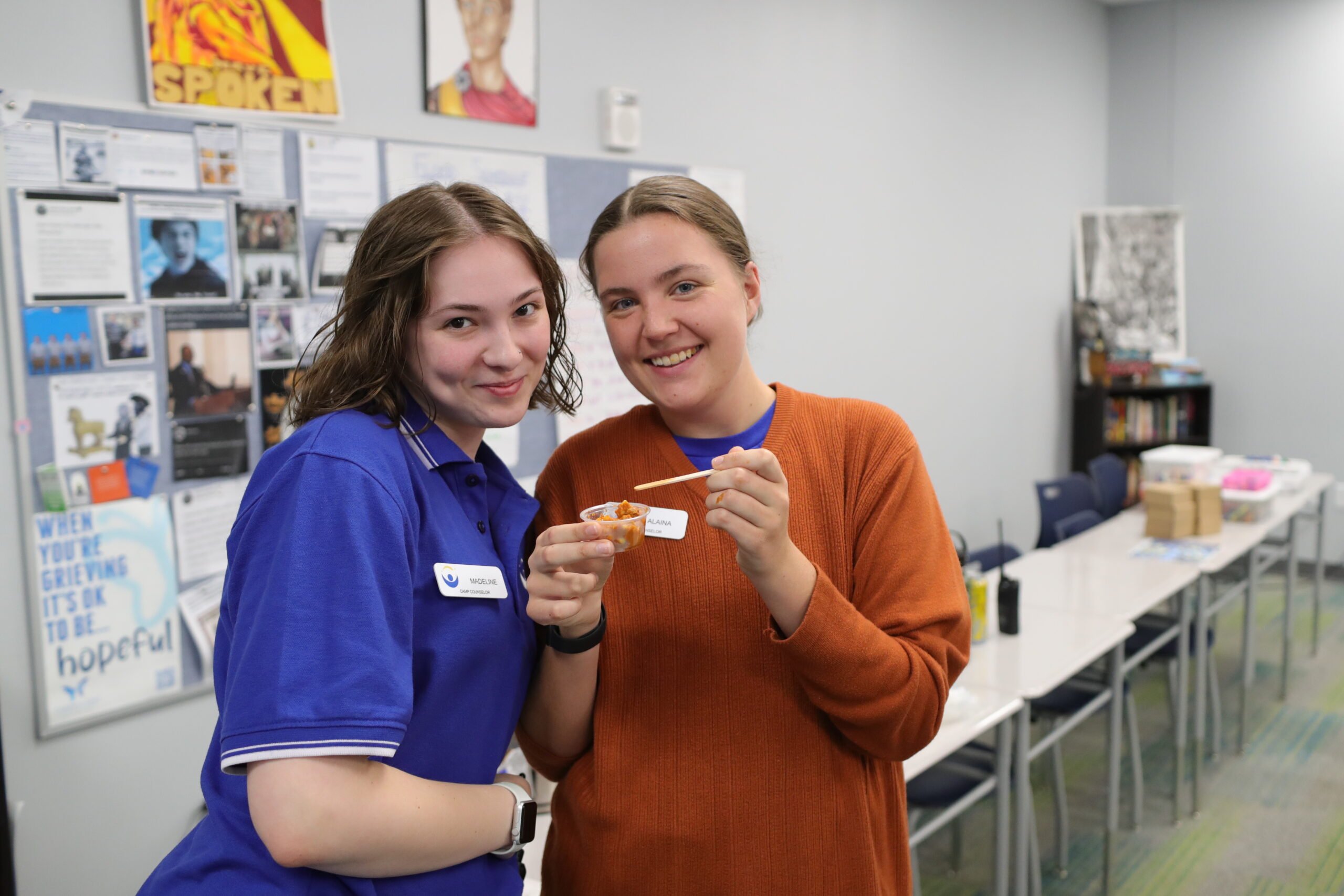 volunteer at work