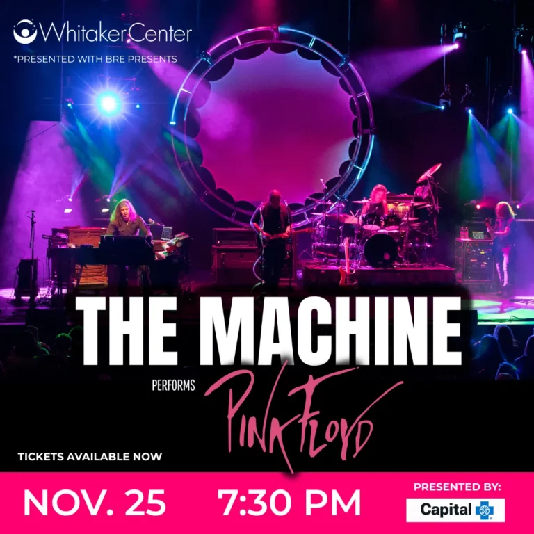 The Machine Performs Pink Floyd at Whitaker Center on November 25th.