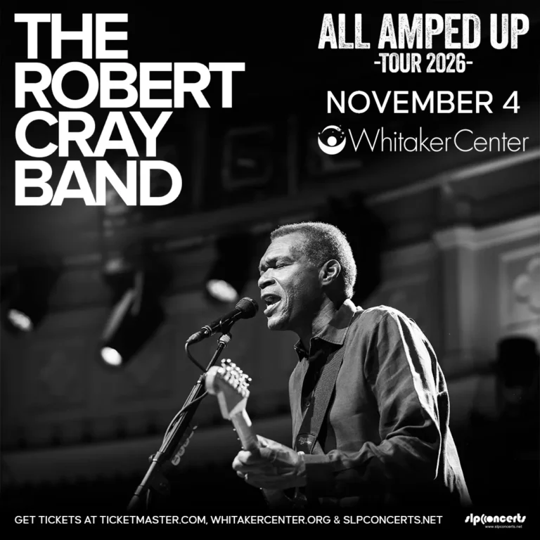 The Robert Cray Band is bringing the blues to Harrisburg, Pennsylvania with the All Amped Up Tour on November 4!